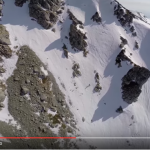 【迫力】立山で大自然の中のスノボー滑走は大迫力です
